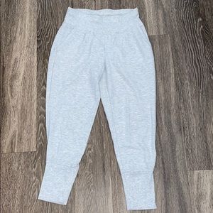 Women’s white joggers